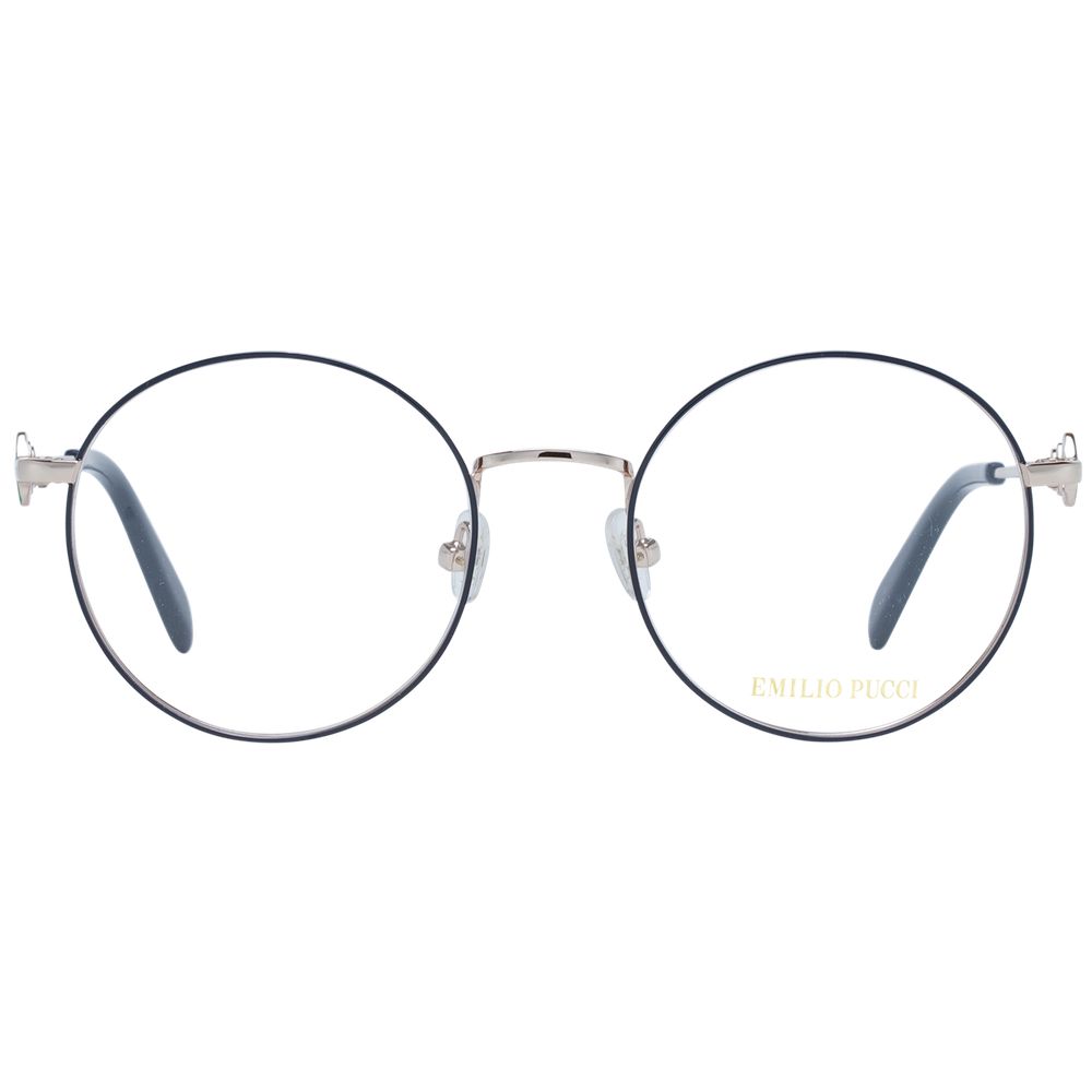 Emilio Pucci Blue Metal Glasses (Frames) - Image 2