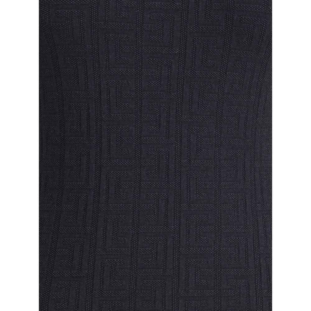 Balmain Black Viscose Casual Dress - Image 3