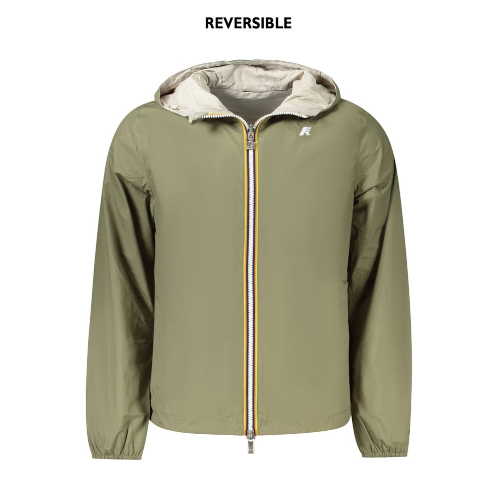 K-WAY Green Nylon Jacket