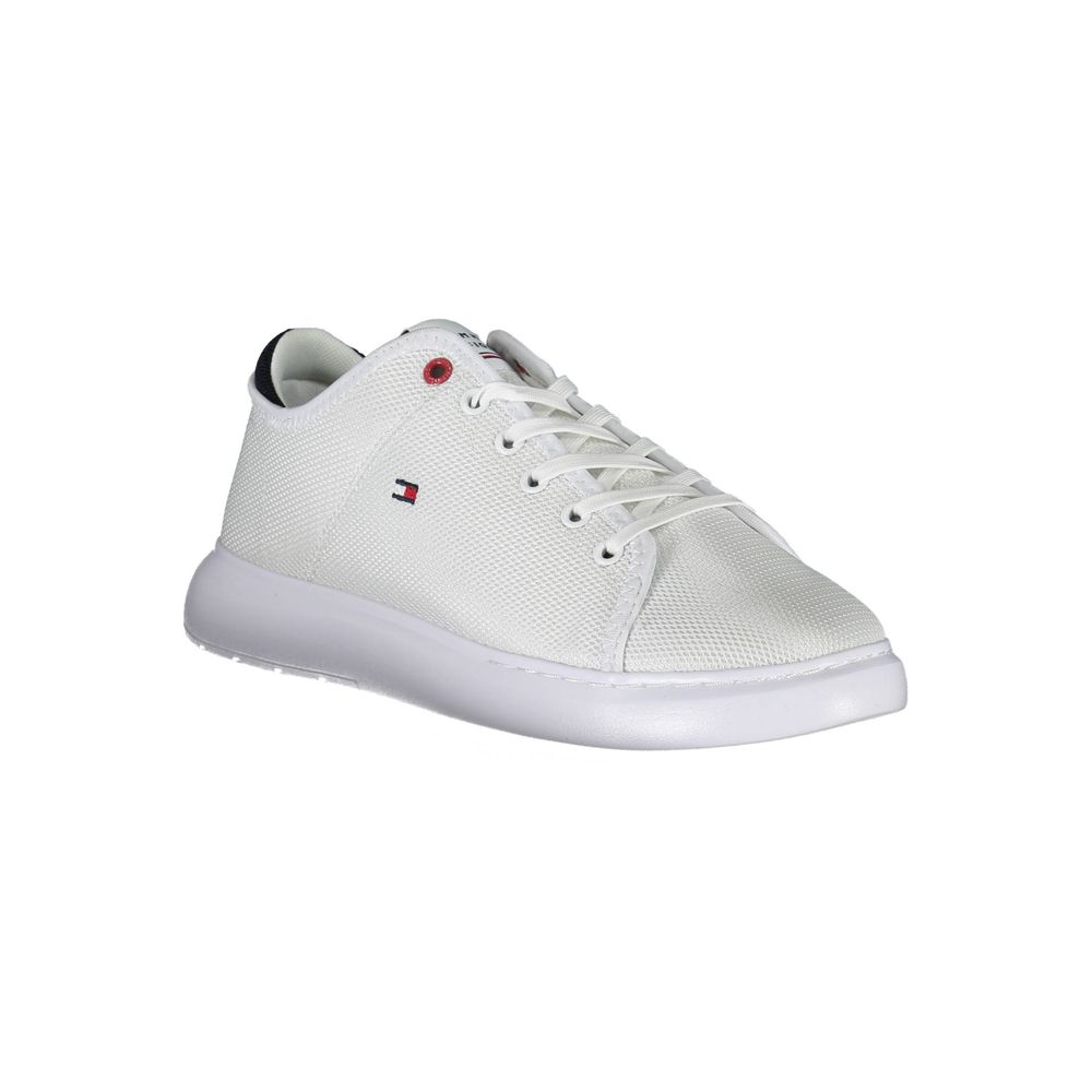 Tommy Hilfiger White Polyester Men Sneaker - Image 2
