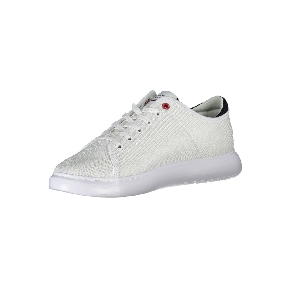 Tommy Hilfiger White Polyester Men Sneaker - Image 3