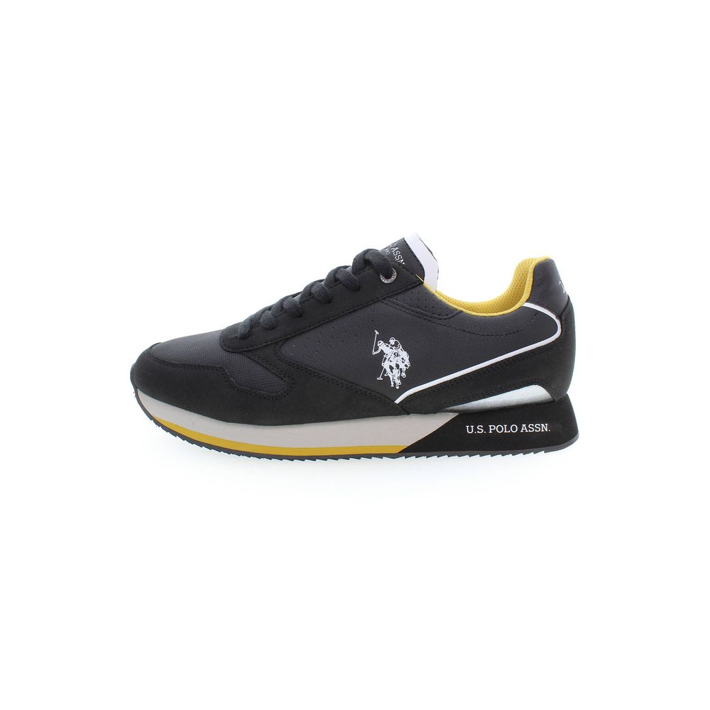 U.S. POLO ASSN. Black Polyester Sneaker - Image 2