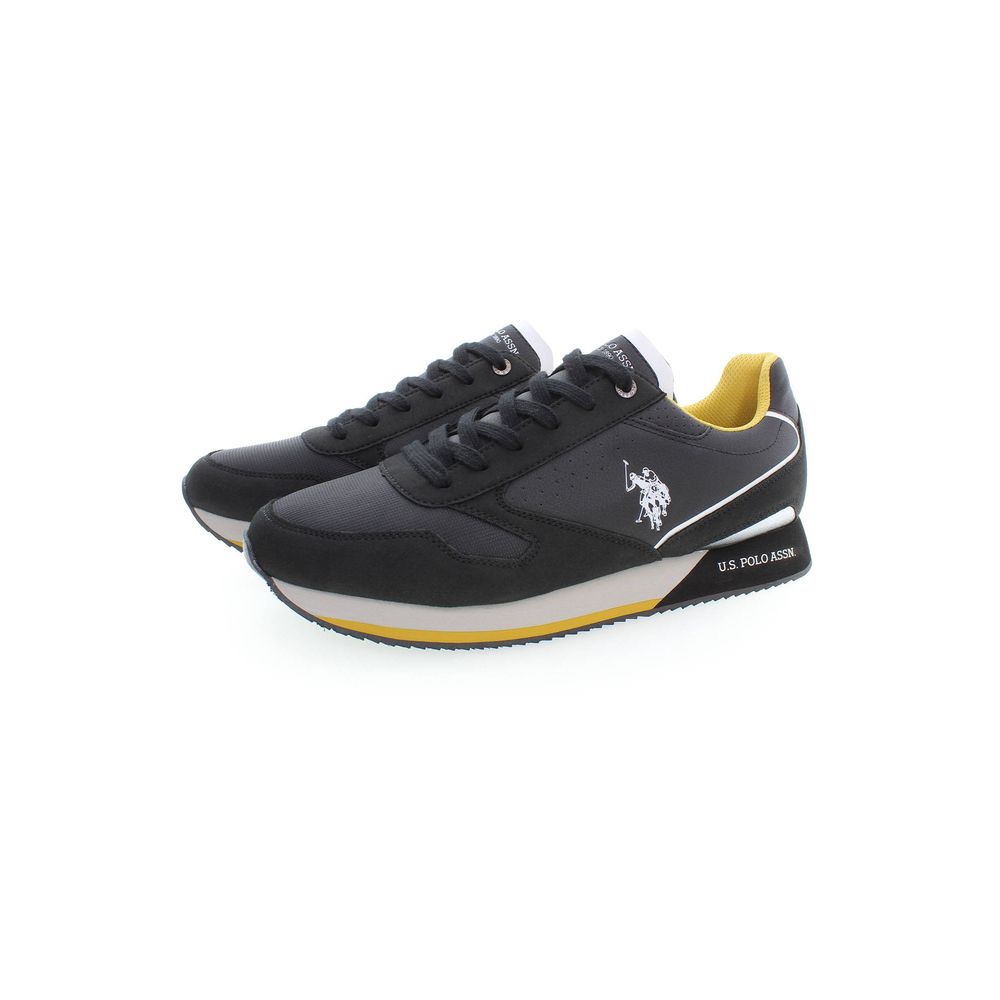 U.S. POLO ASSN. Black Polyester Sneaker - Image 3
