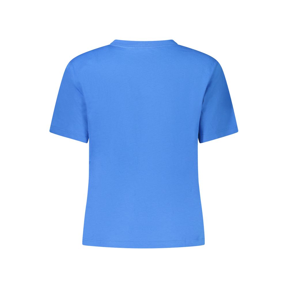 Calvin Klein Blue Cotton Tops & T-Shirt - Image 2