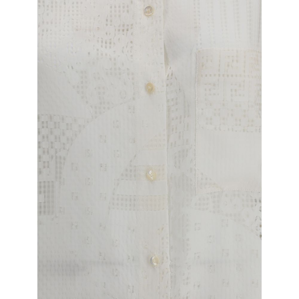 Fendi Patchwork devo Shirt - Image 3