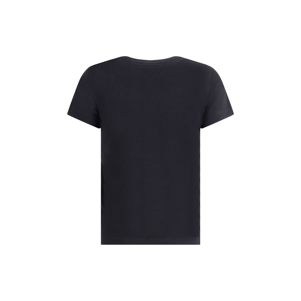 PINKO Black Cotton T-Shirt - Image 2