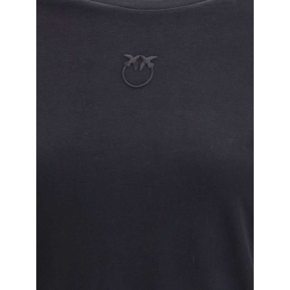 PINKO Black Cotton T-Shirt - Image 4