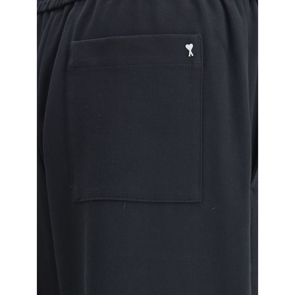 Ami Paris Cotton wide-leg Pants - Image 3