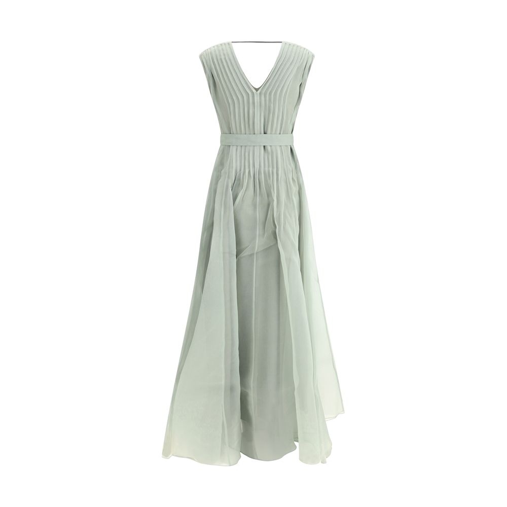 Brunello Cucinelli Silk Long Dress - Image 2