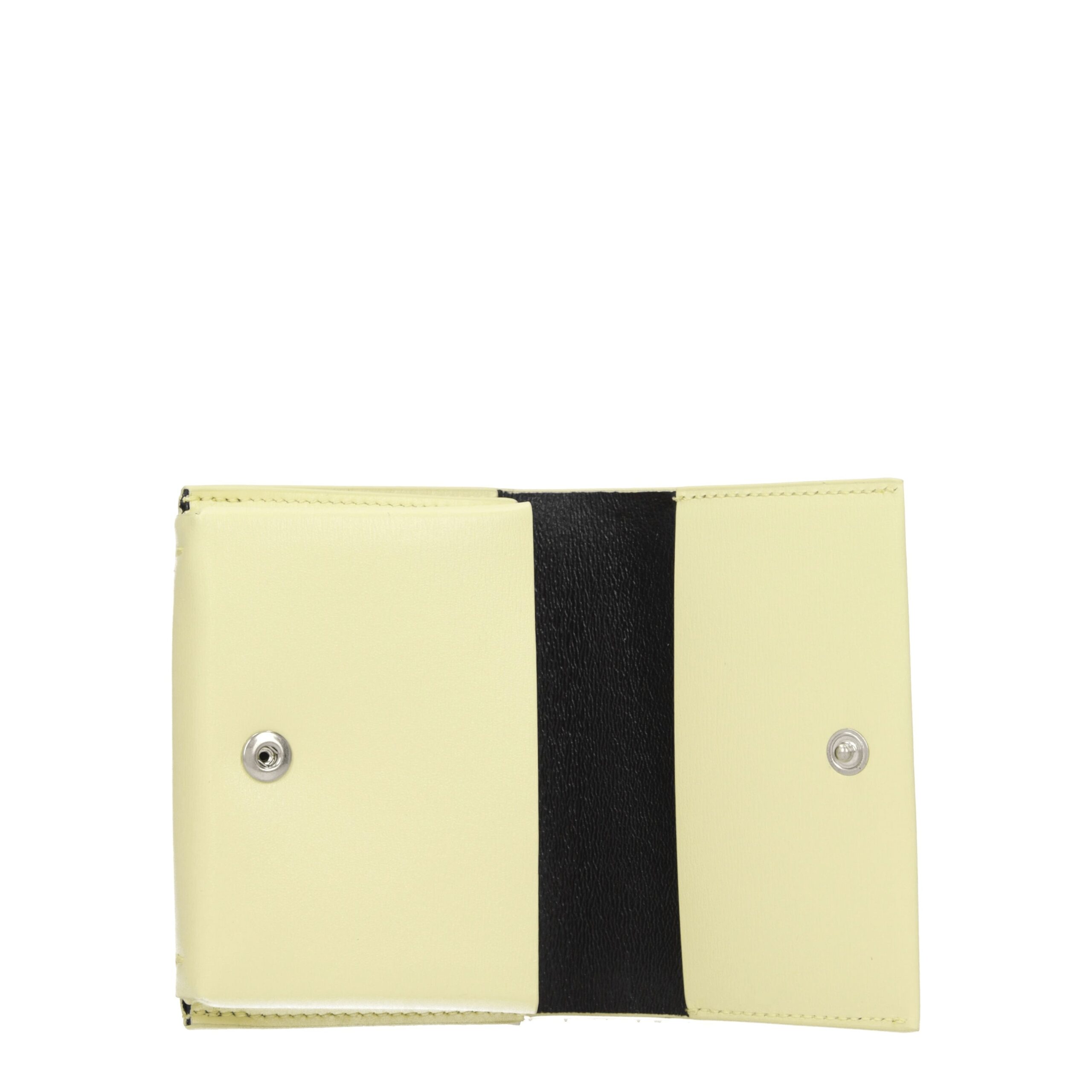 Jil Sander Yellow Leather Cardholders - Image 2