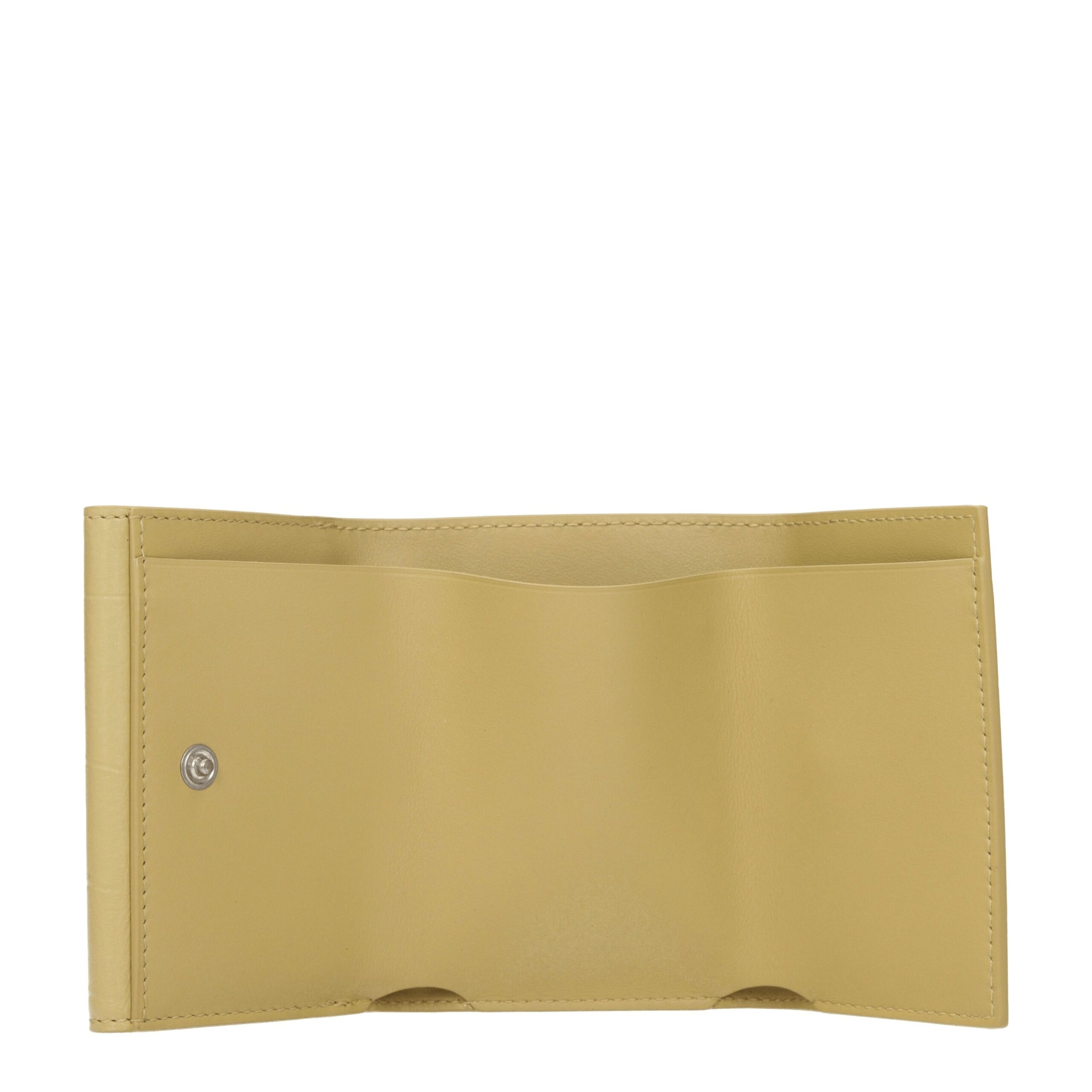 Jil Sander Yellow Leather Wallet - Image 2