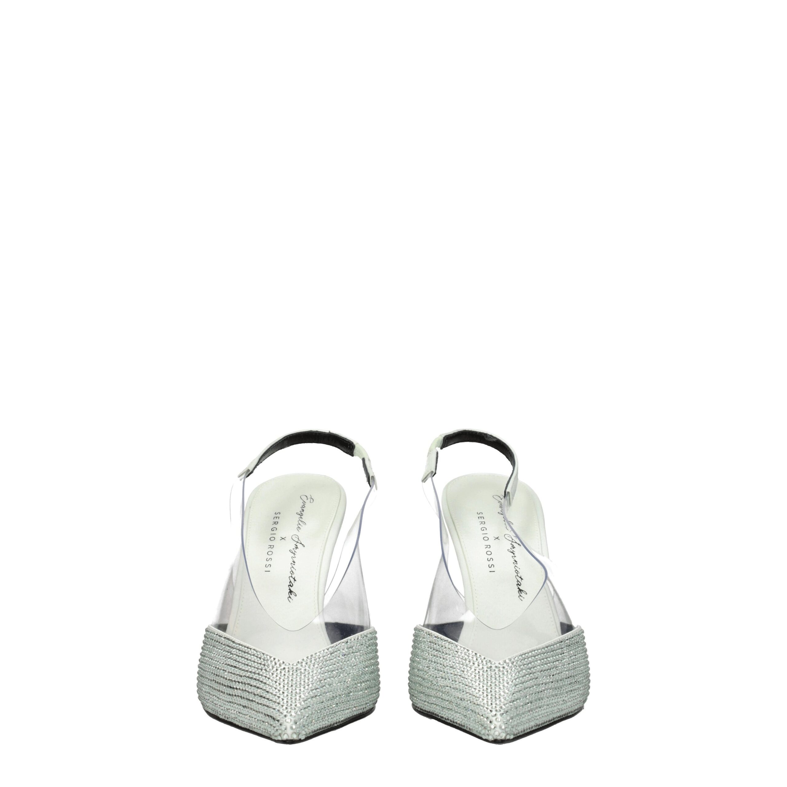 Sergio Rossi Green Satin High Heel Pumps - Image 3