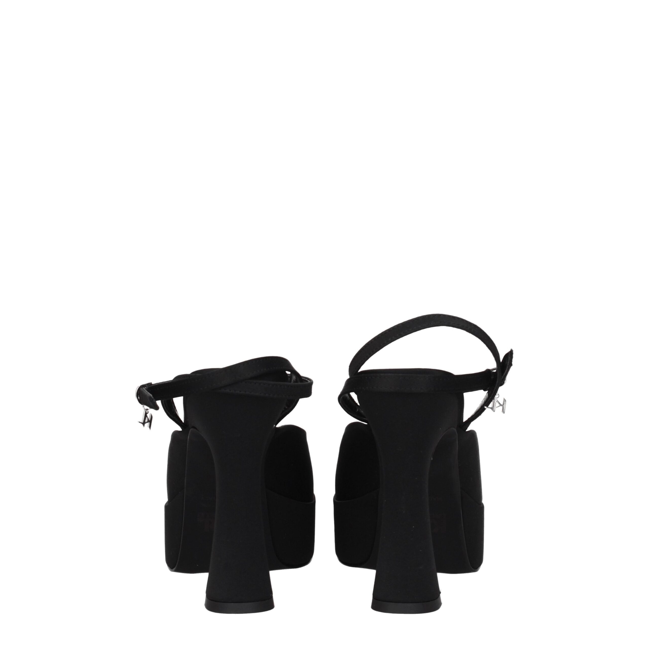 Karl Lagerfeld Black Fabric Platforms - Image 5