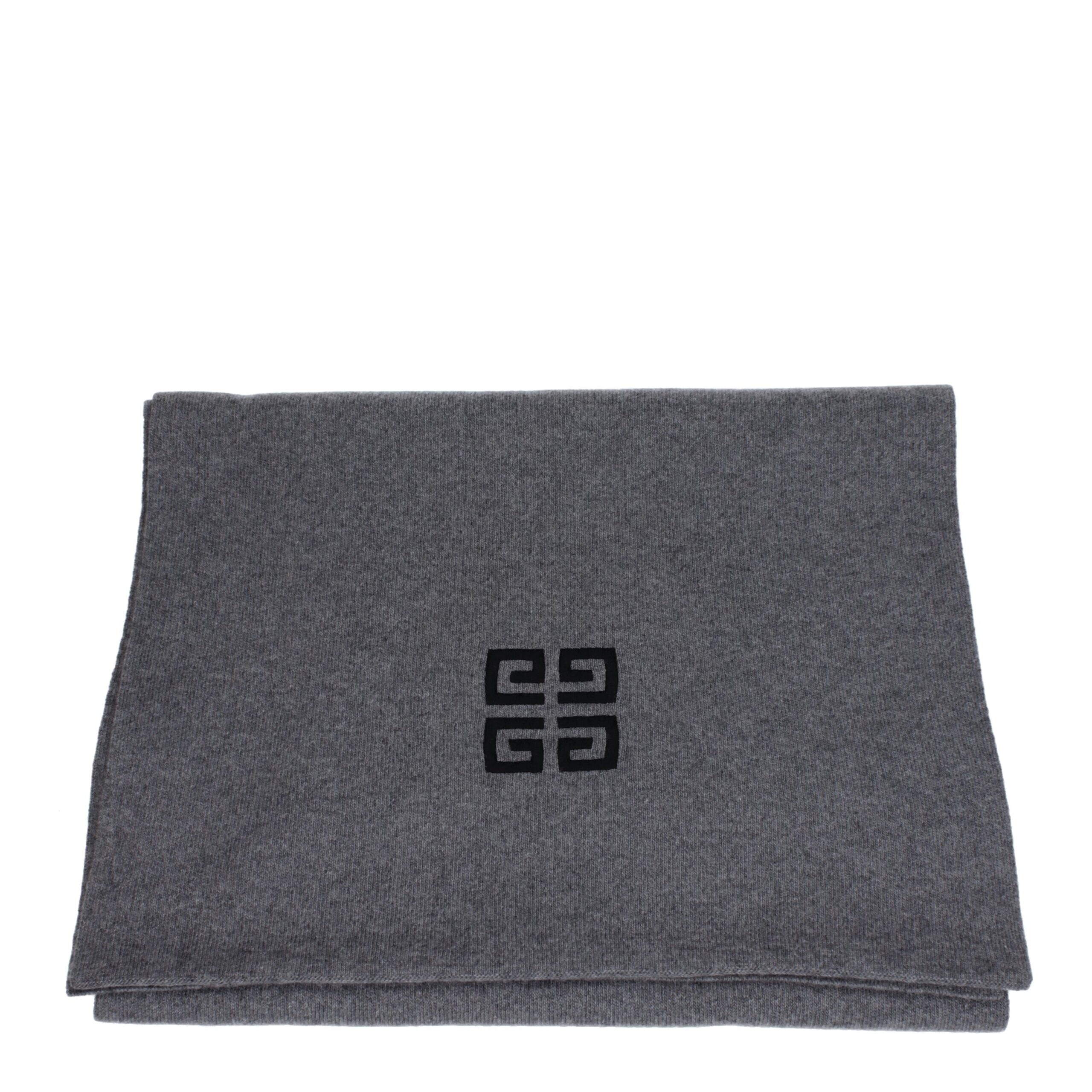 Givenchy Gray Wool Scarf - Image 2