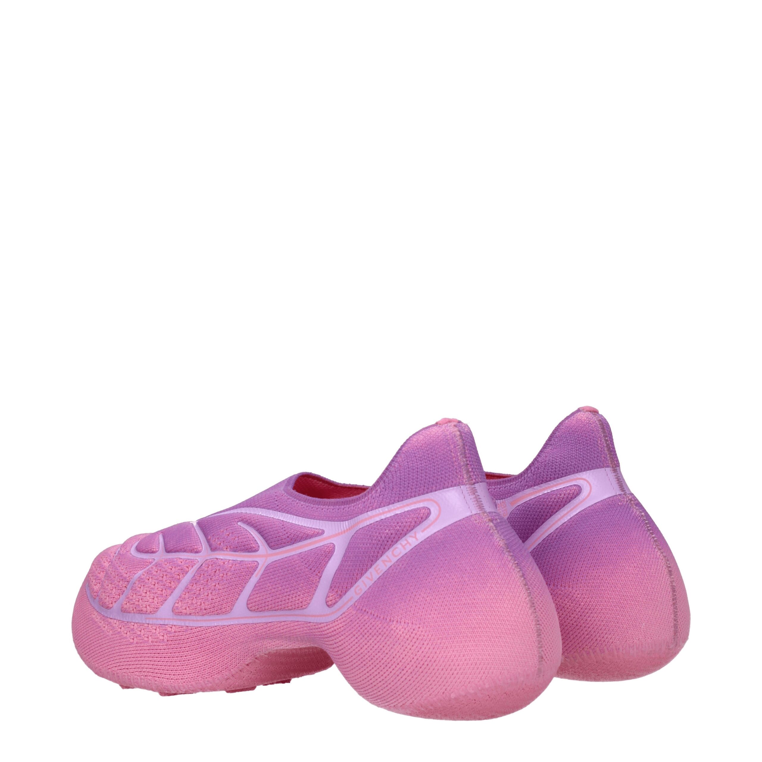 Givenchy Pink Fabric Sneakers - Image 4