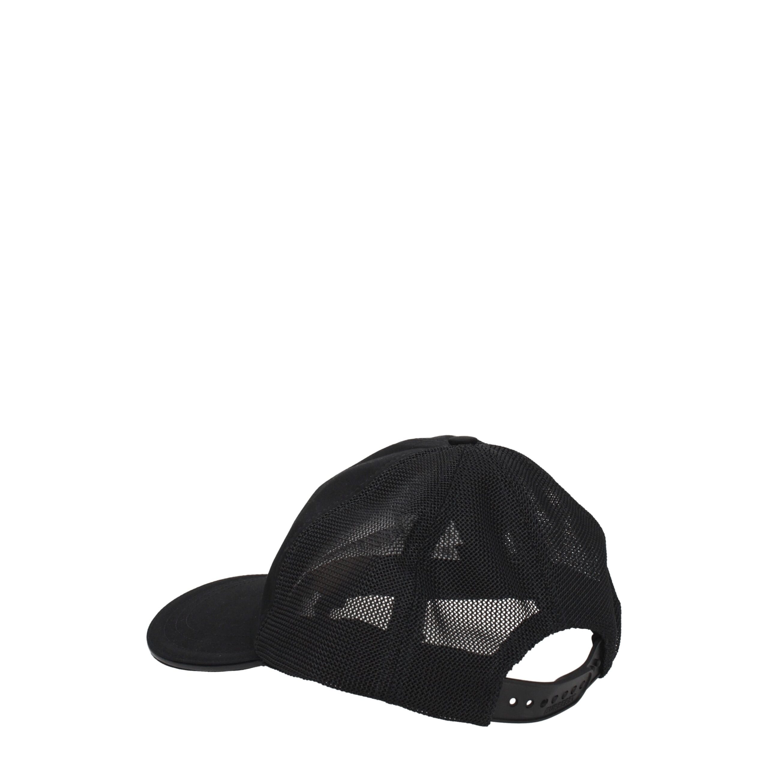 Burberry Black Cotton Caps (Baseball Hat) - Image 2