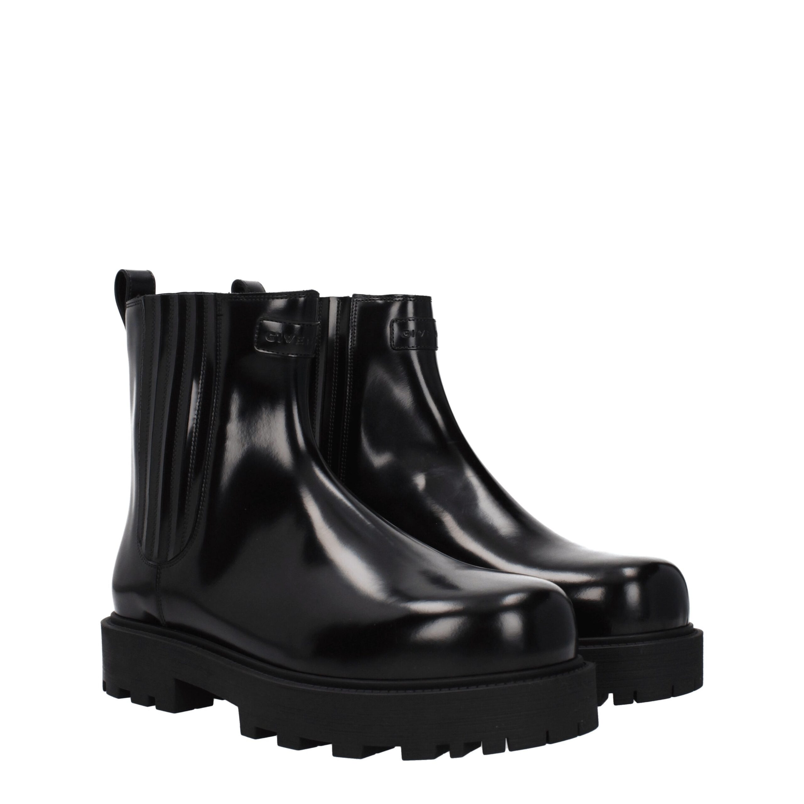 Givenchy Black Leather Ankle Boots - Image 2