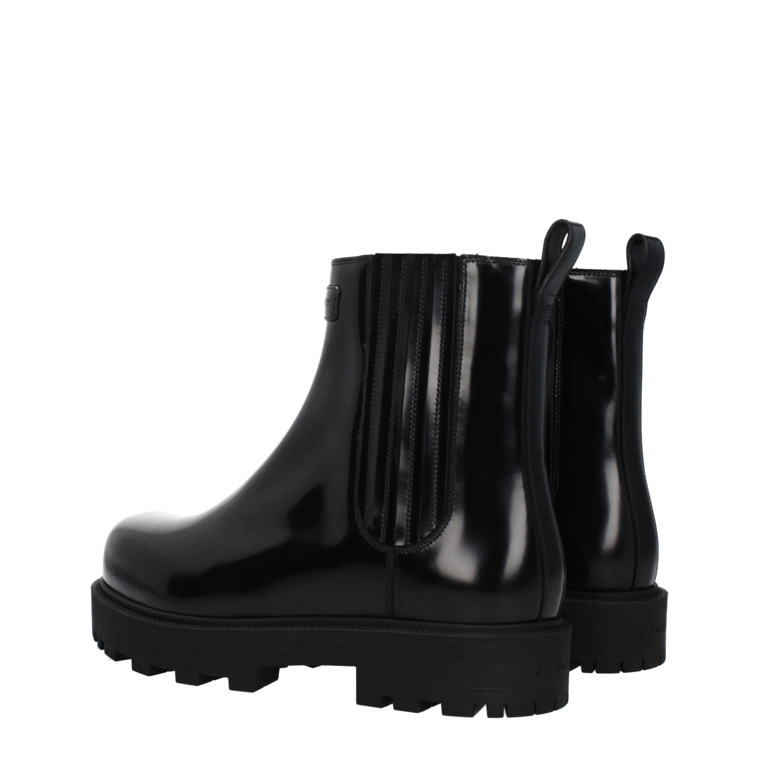 Givenchy Black Leather Ankle Boots - Image 4