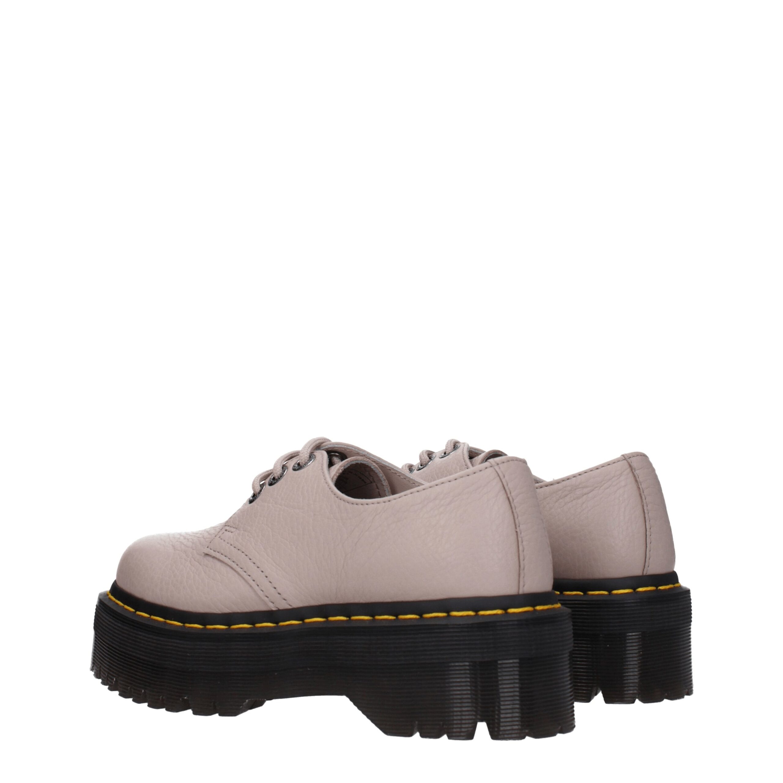 Dr. Martens Gray Leather Oxfords And Derbies - Image 4
