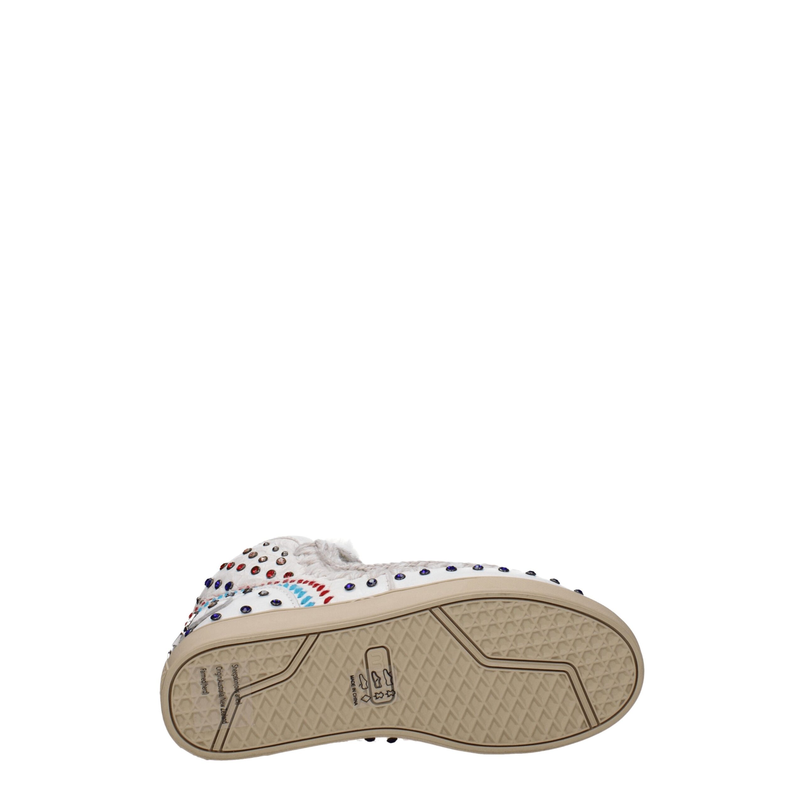 Mou White Leather Ankle Boots - Image 5