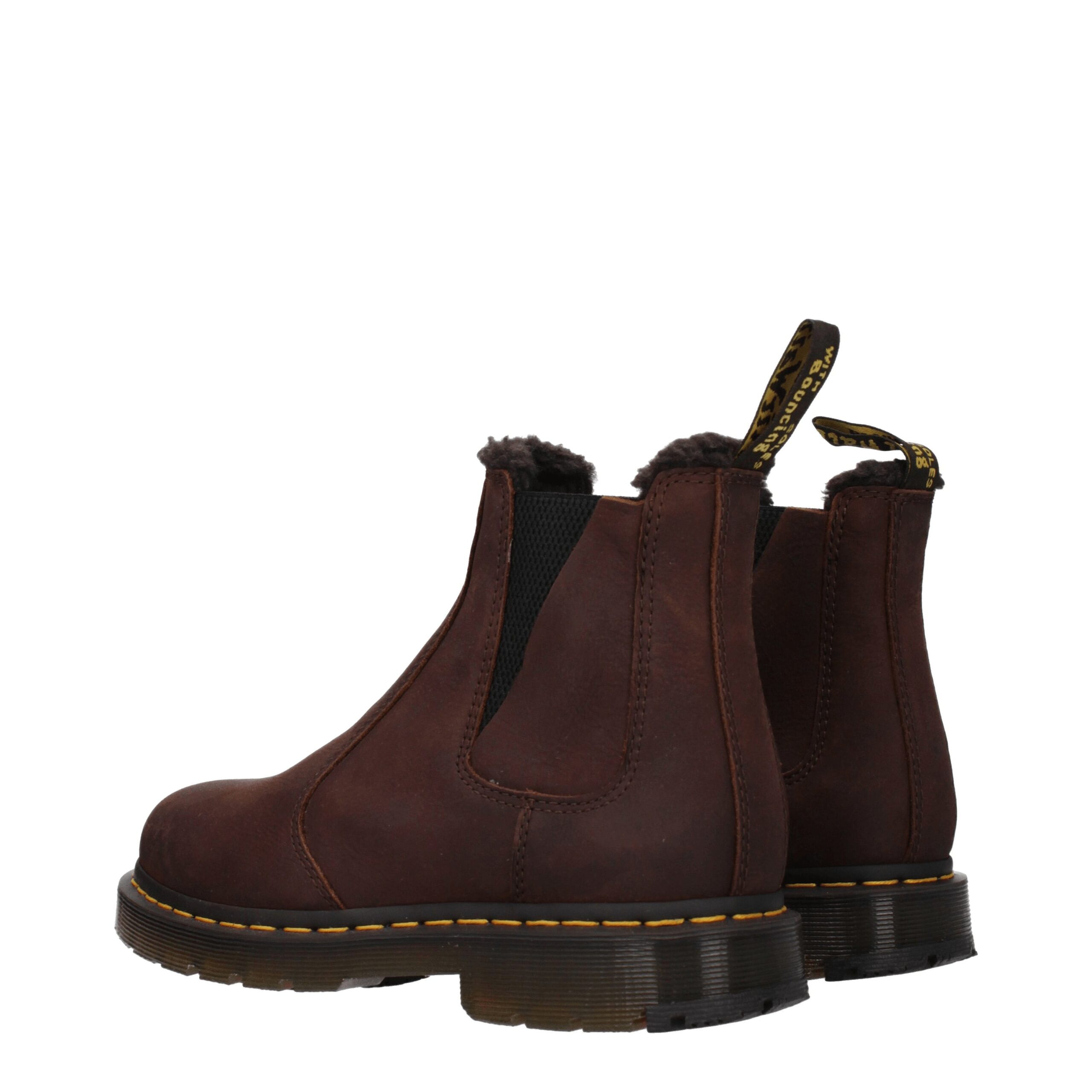 Dr. Martens Brown Leather Ankle Boots - Image 4