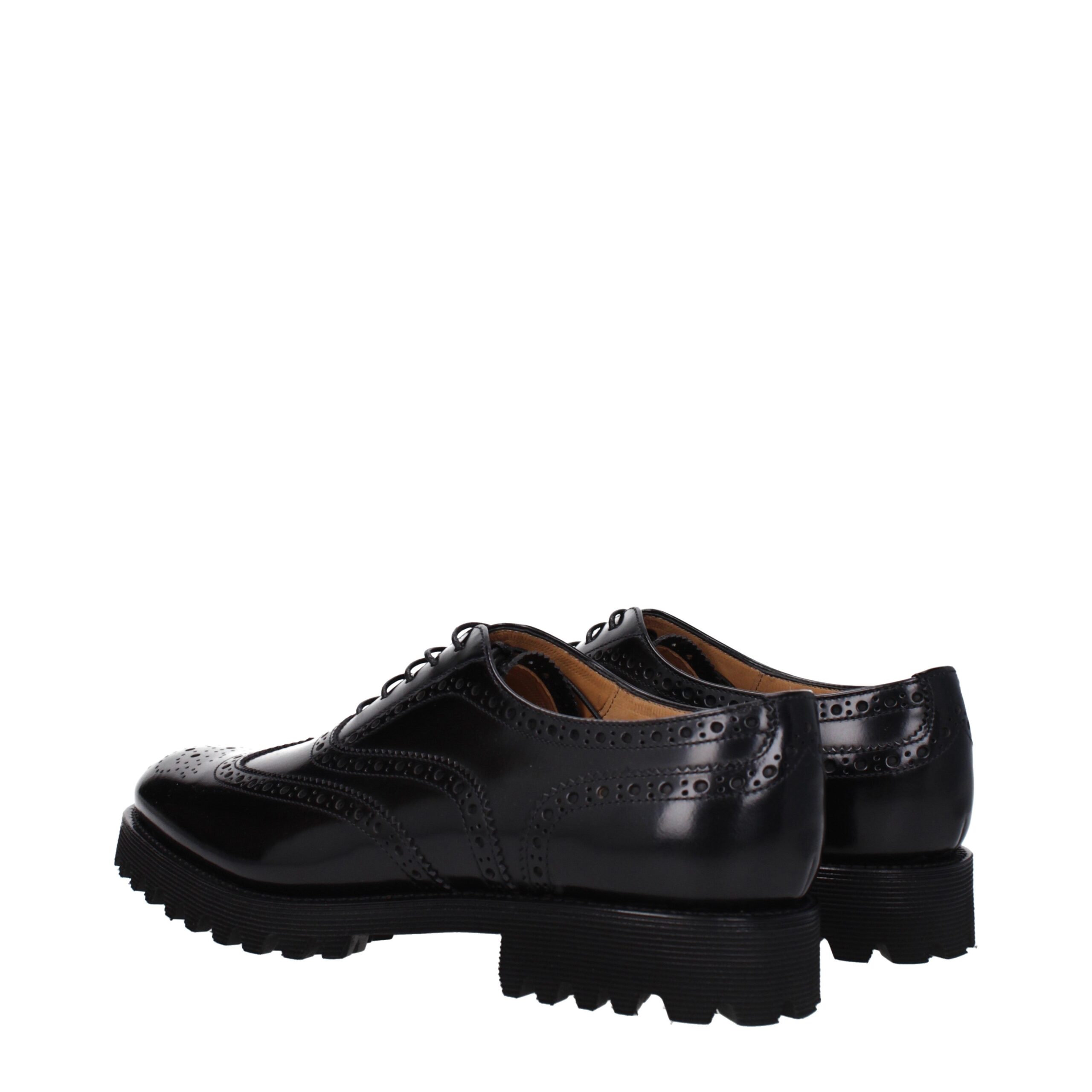 Church's Black Leather Oxfords And Derbies - Image 4