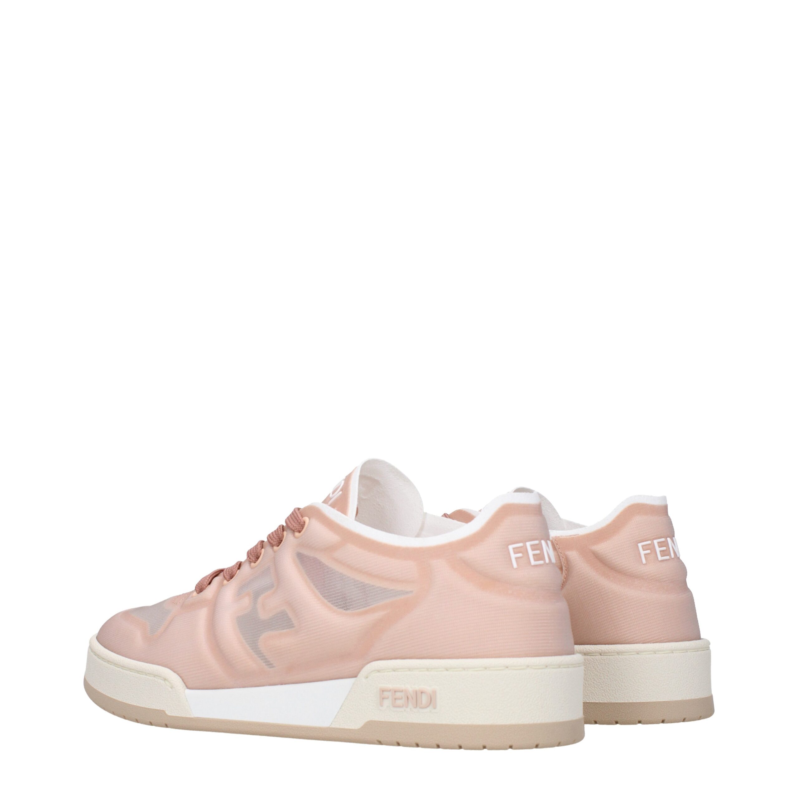 Fendi Pink Fibres Sneakers - Image 4