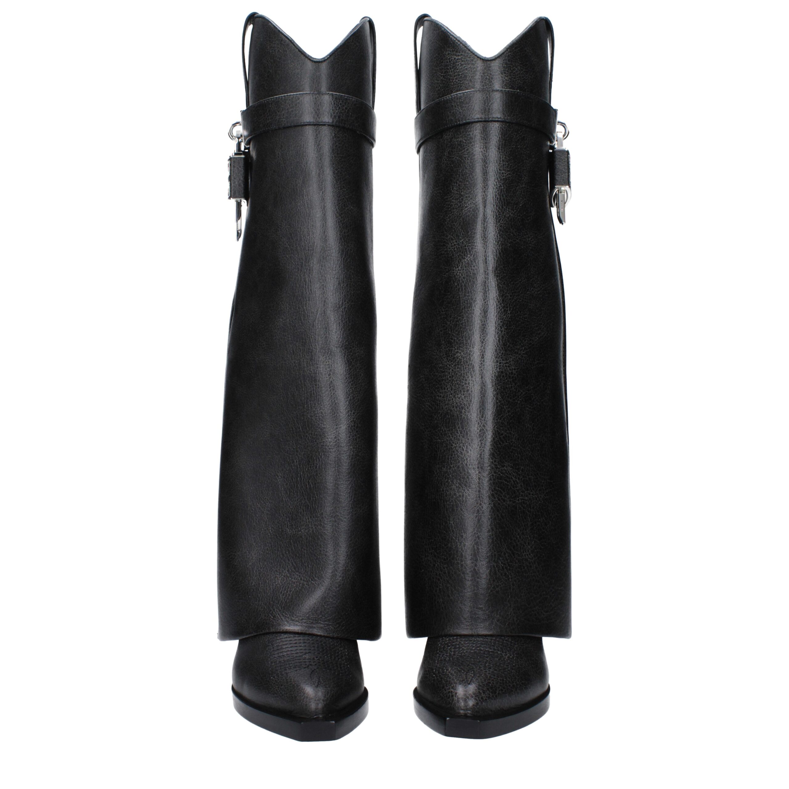 Givenchy Black Leather Boots - Image 3