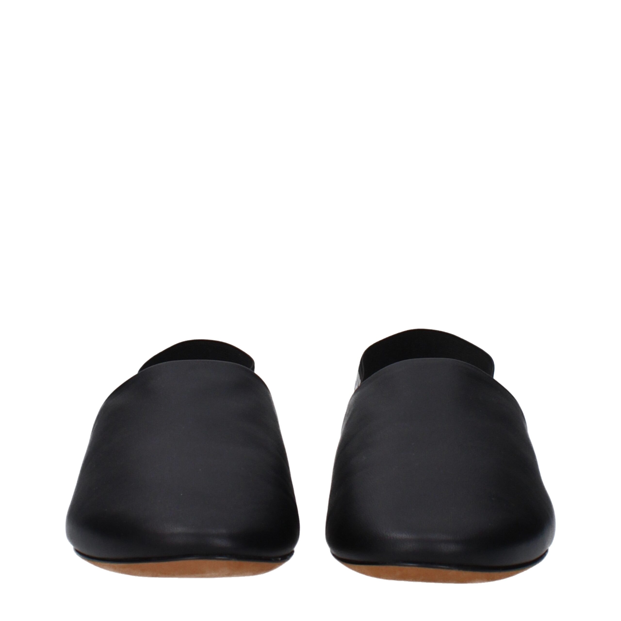 Givenchy Black Leather Slides - Image 3