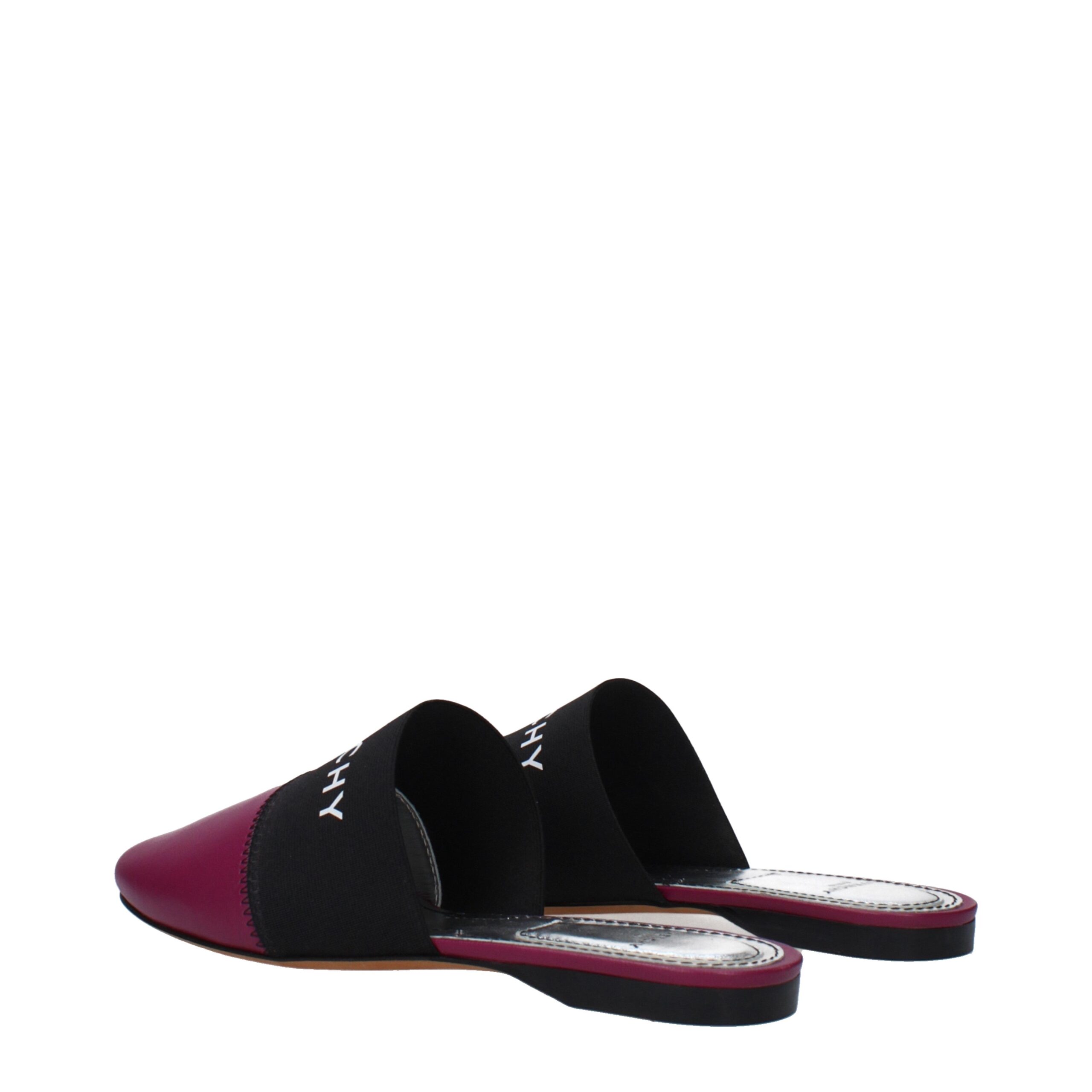 Givenchy Purple Leather Slippers - Image 4