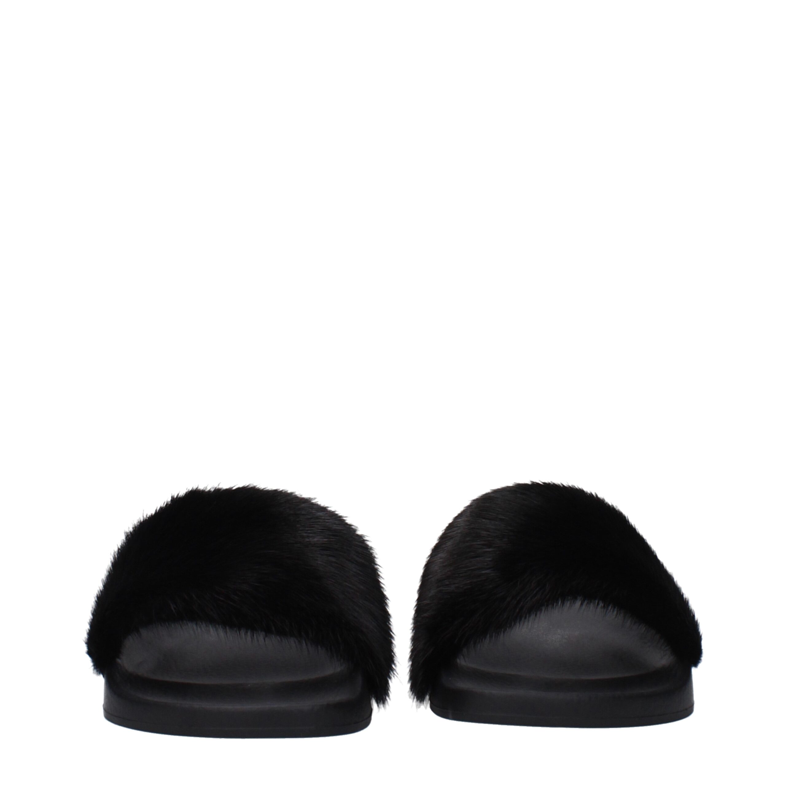 Givenchy Black Cotton Slippers - Image 3