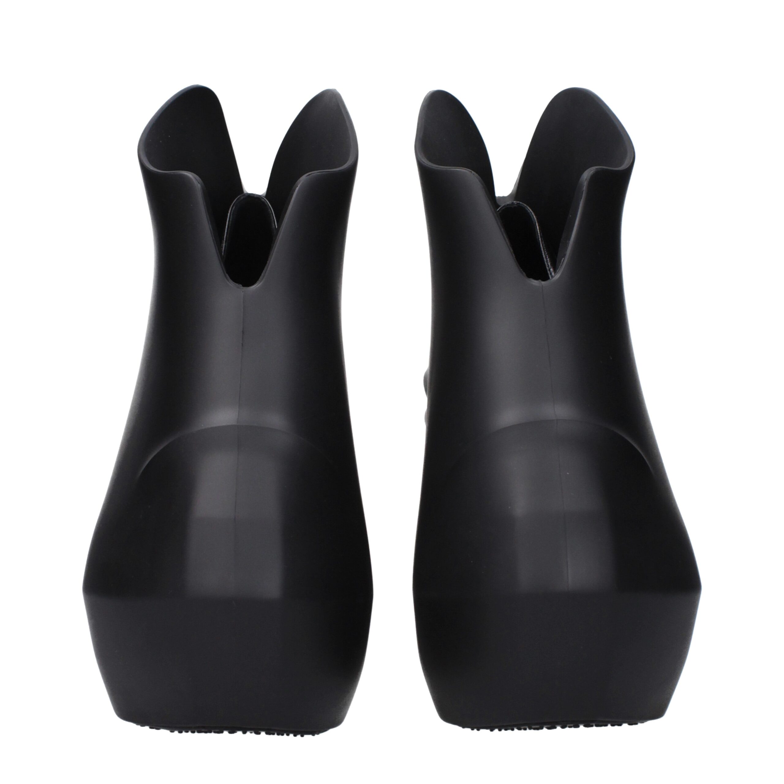 Givenchy Black Cotton Wedge Sandals - Image 3