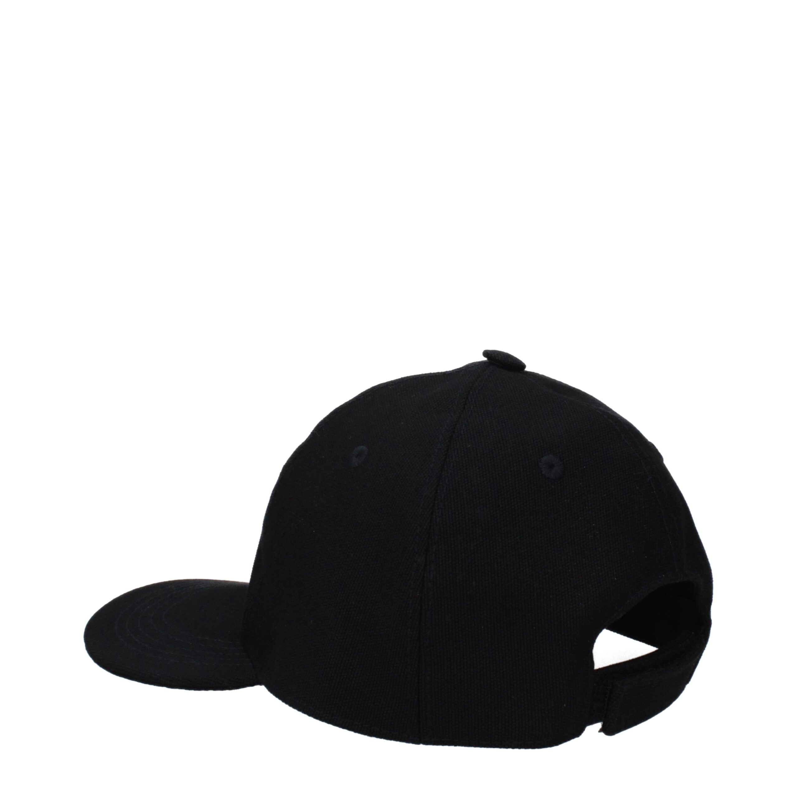 Stella McCartney Black Cotton Cap (Baseball Hat) - Image 2