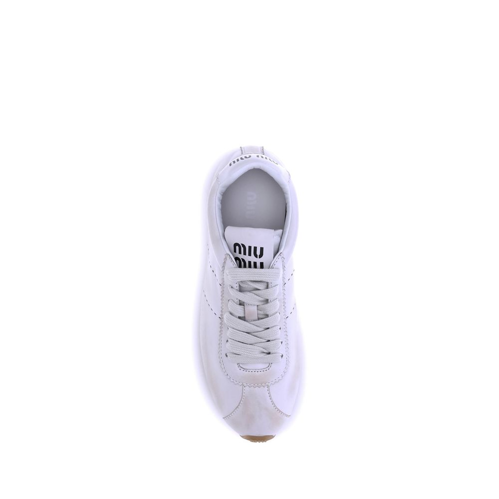 Miu Miu Plume Sneakers - Image 4