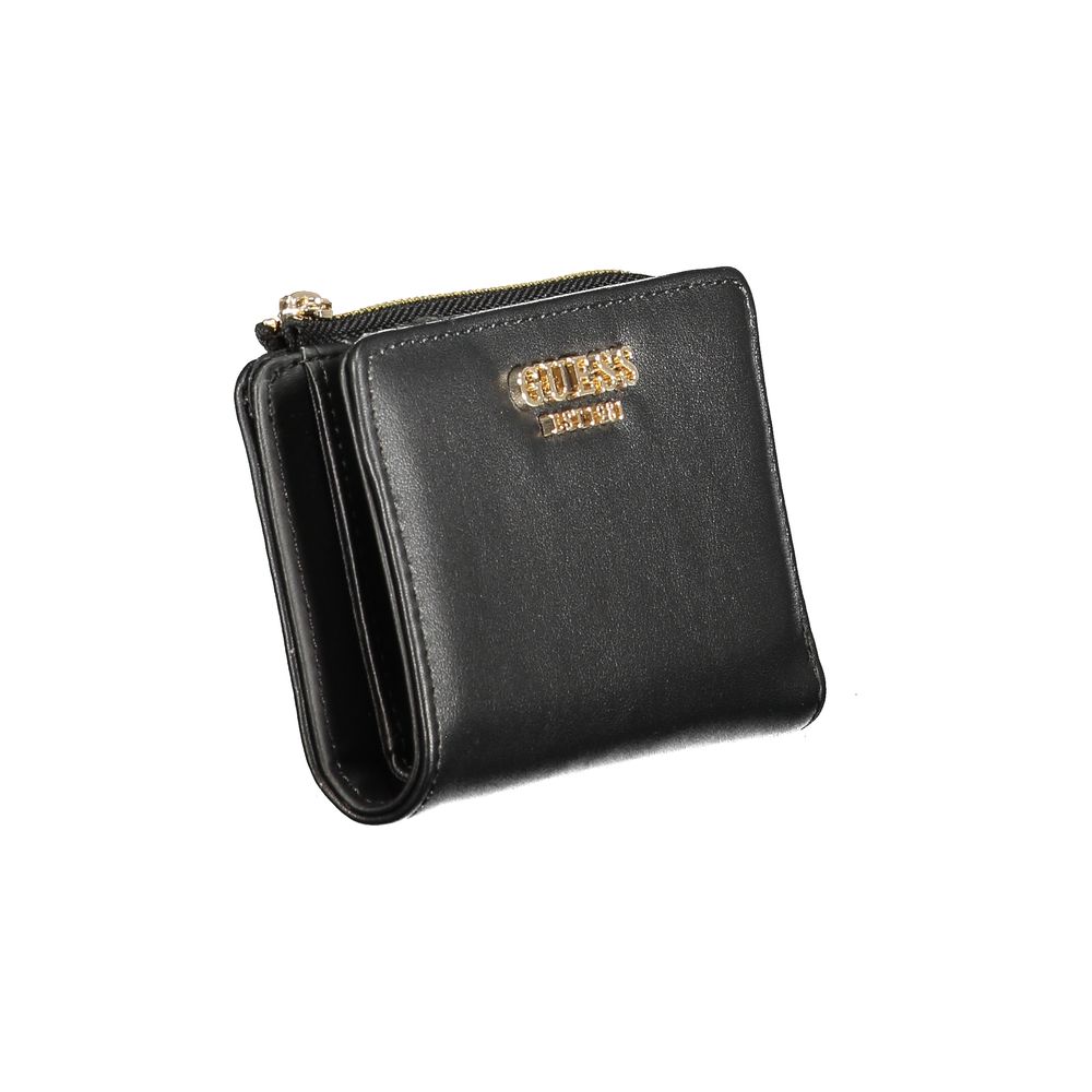 Guess Jeans Black Polyethylene Women Wallet - Image 3