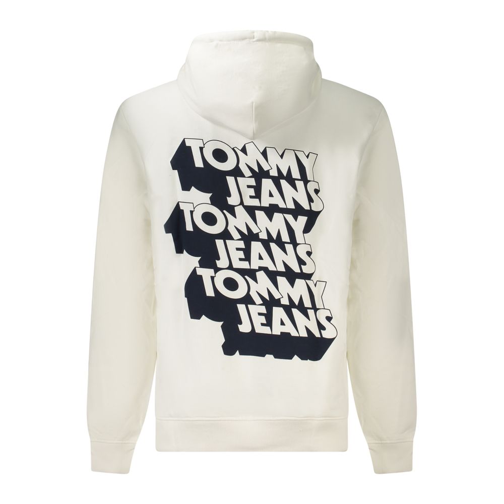 Tommy Hilfiger White Cotton Men's Sweatshirt - Image 2