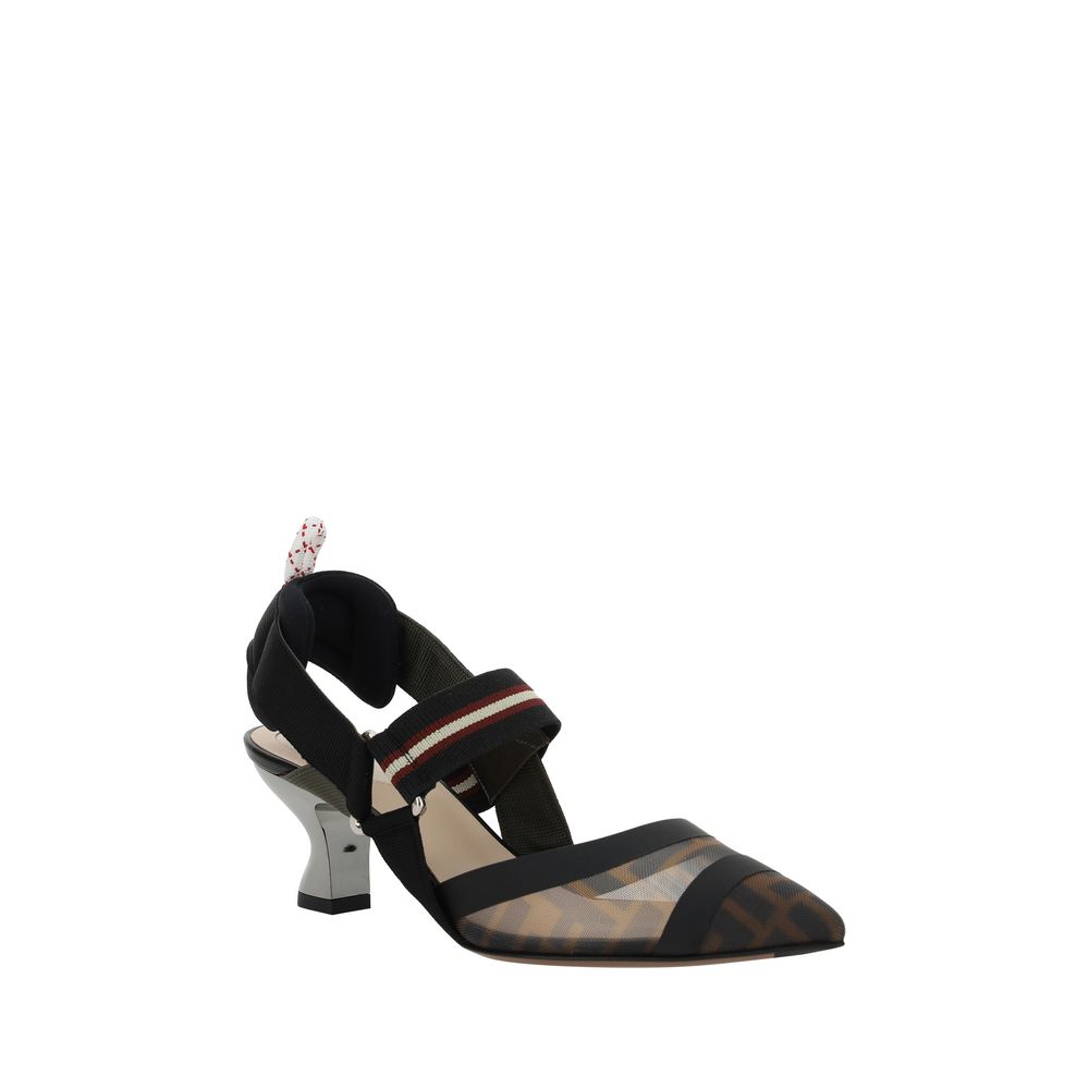 Fendi Colibri Rete Pumps - Image 2