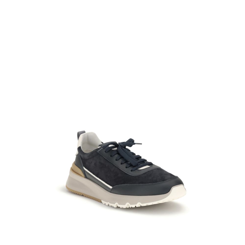 Brunello Cucinelli Leather Sneakers - Image 2