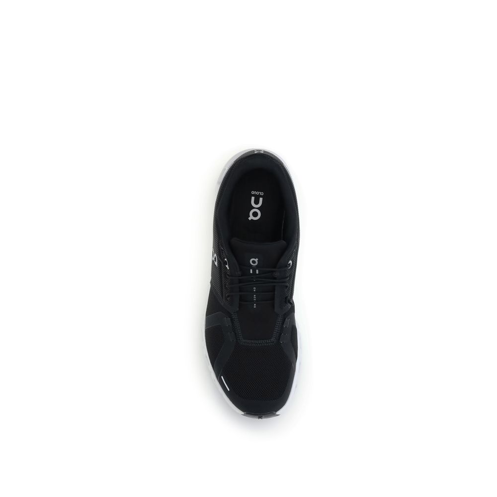 ON Black Recycled Polyester Athletic Sneakers - Image 4