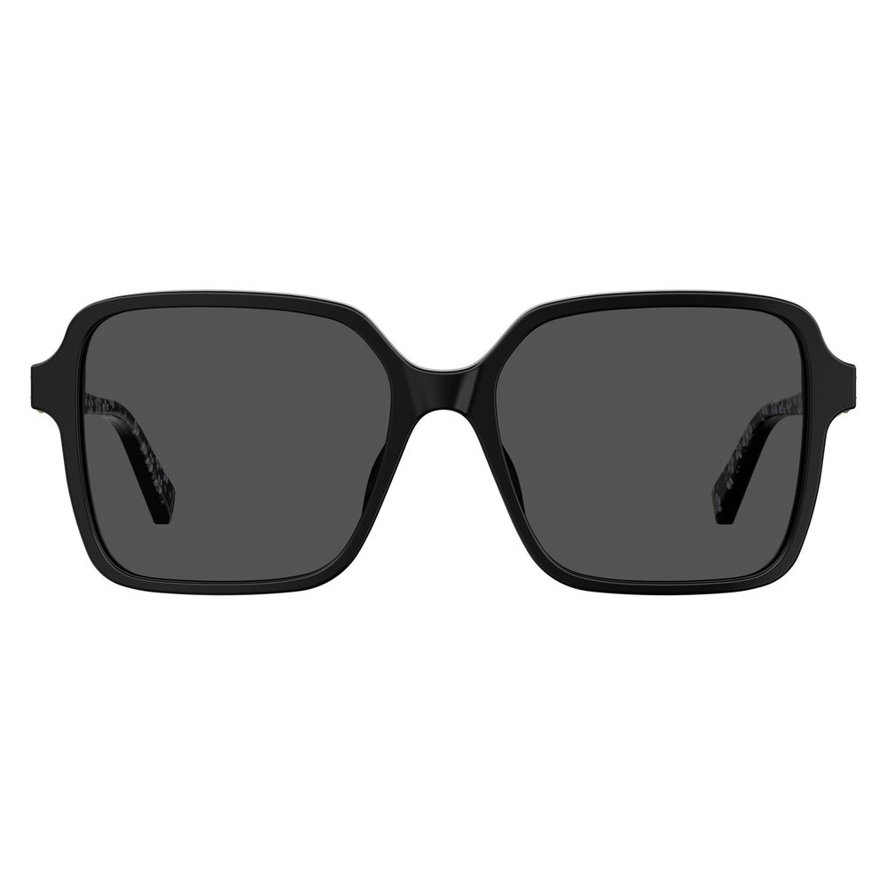 Love Moschino Black Acetate Sunglasses - Image 2