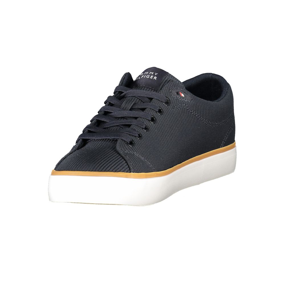 Tommy Hilfiger Blue Polyester Men Sneaker - Image 3