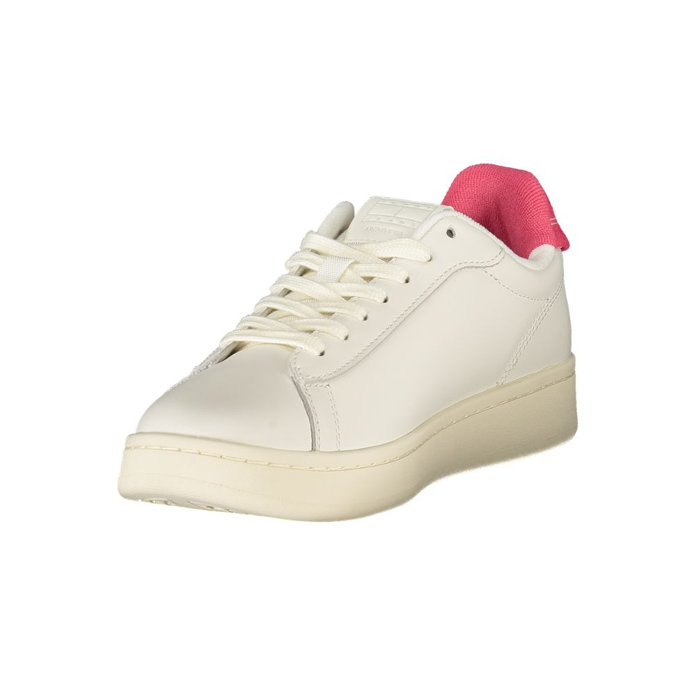 Tommy Hilfiger Bianco Polyurethane Women Sneaker - Image 3