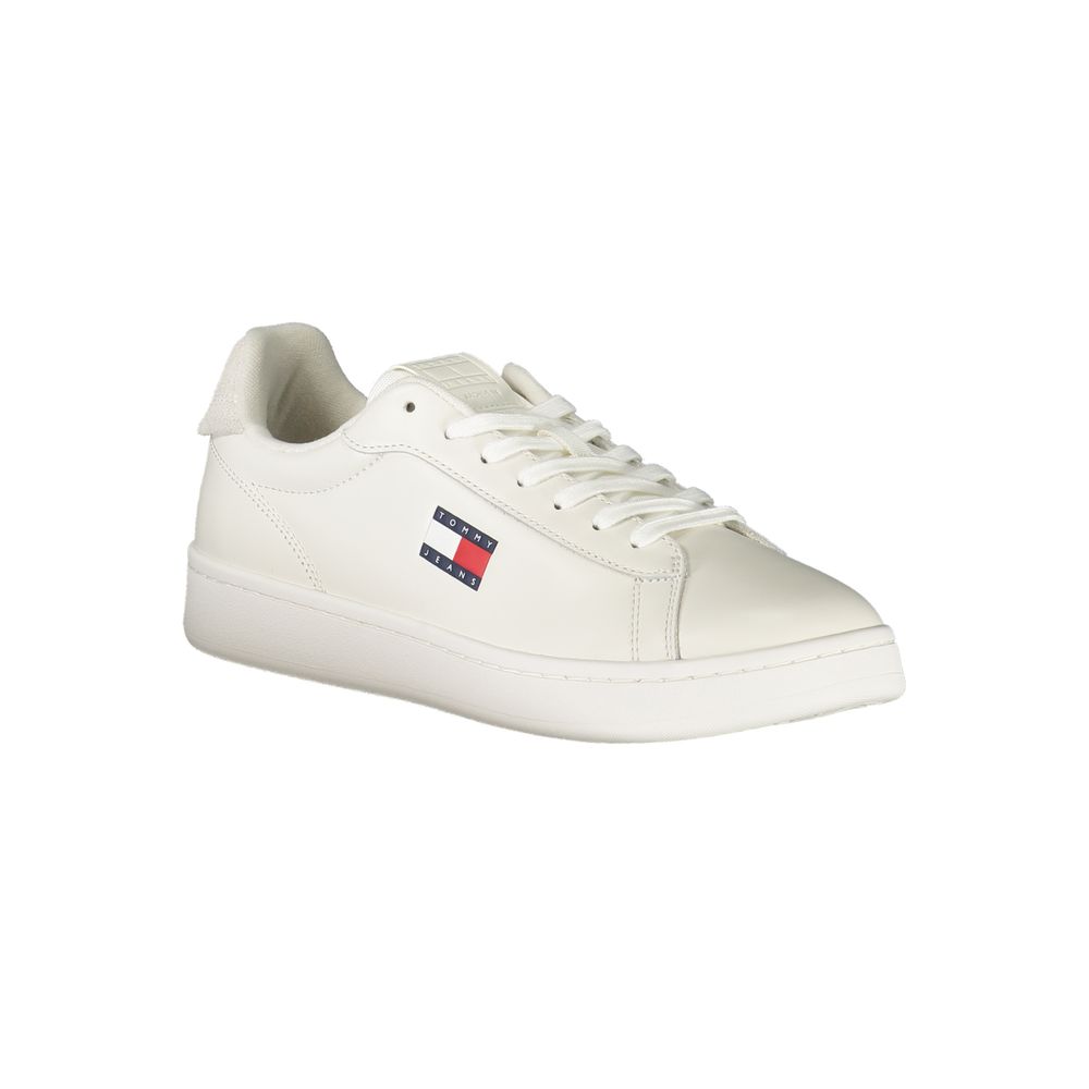 Tommy Hilfiger Bianco Polyurethane Men Sneaker - Image 2