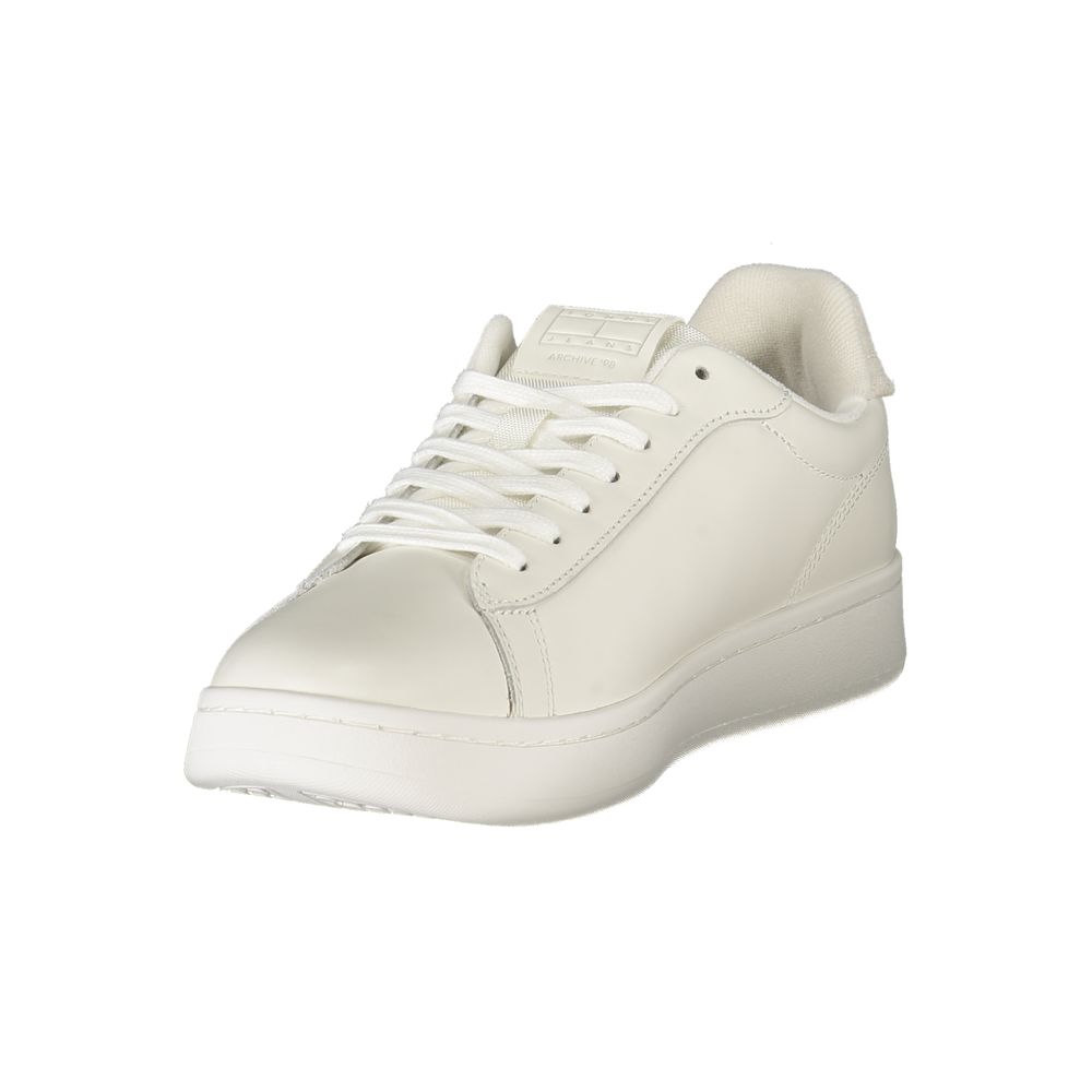 Tommy Hilfiger Bianco Polyurethane Men Sneaker - Image 3