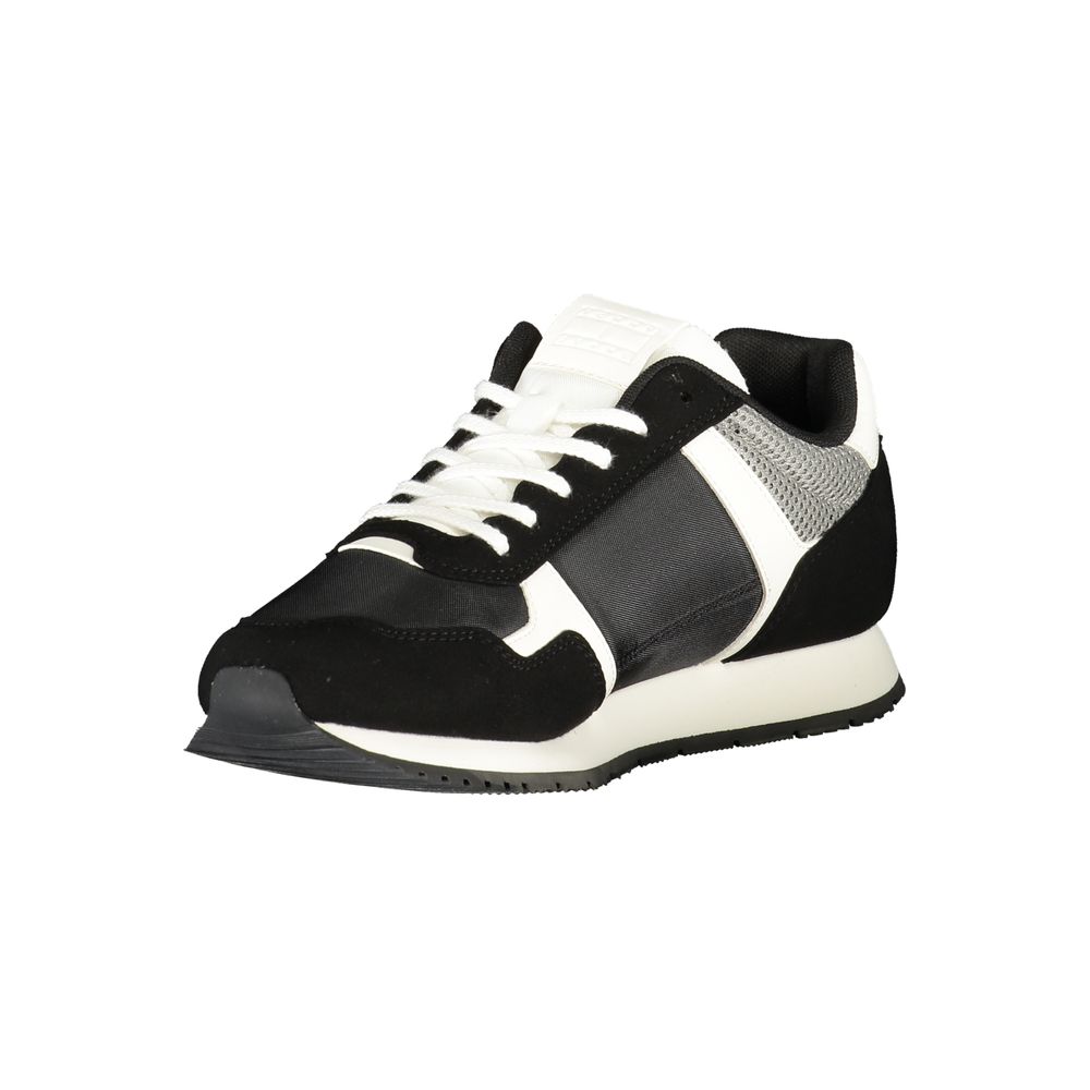 Tommy Hilfiger Black Polyurethane Men Sneaker - Image 3