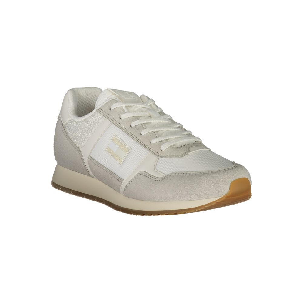 Tommy Hilfiger White Polyester Men Sneaker - Image 2