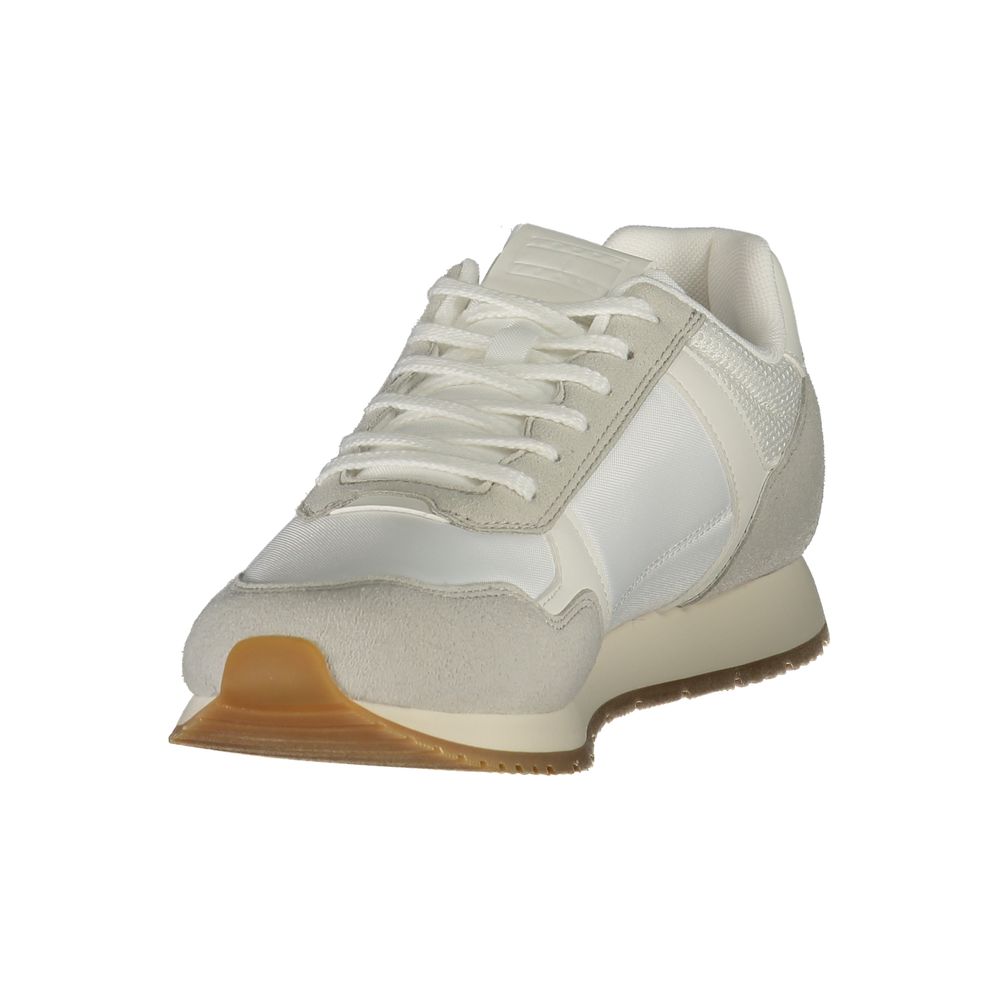 Tommy Hilfiger White Polyester Men Sneaker - Image 3
