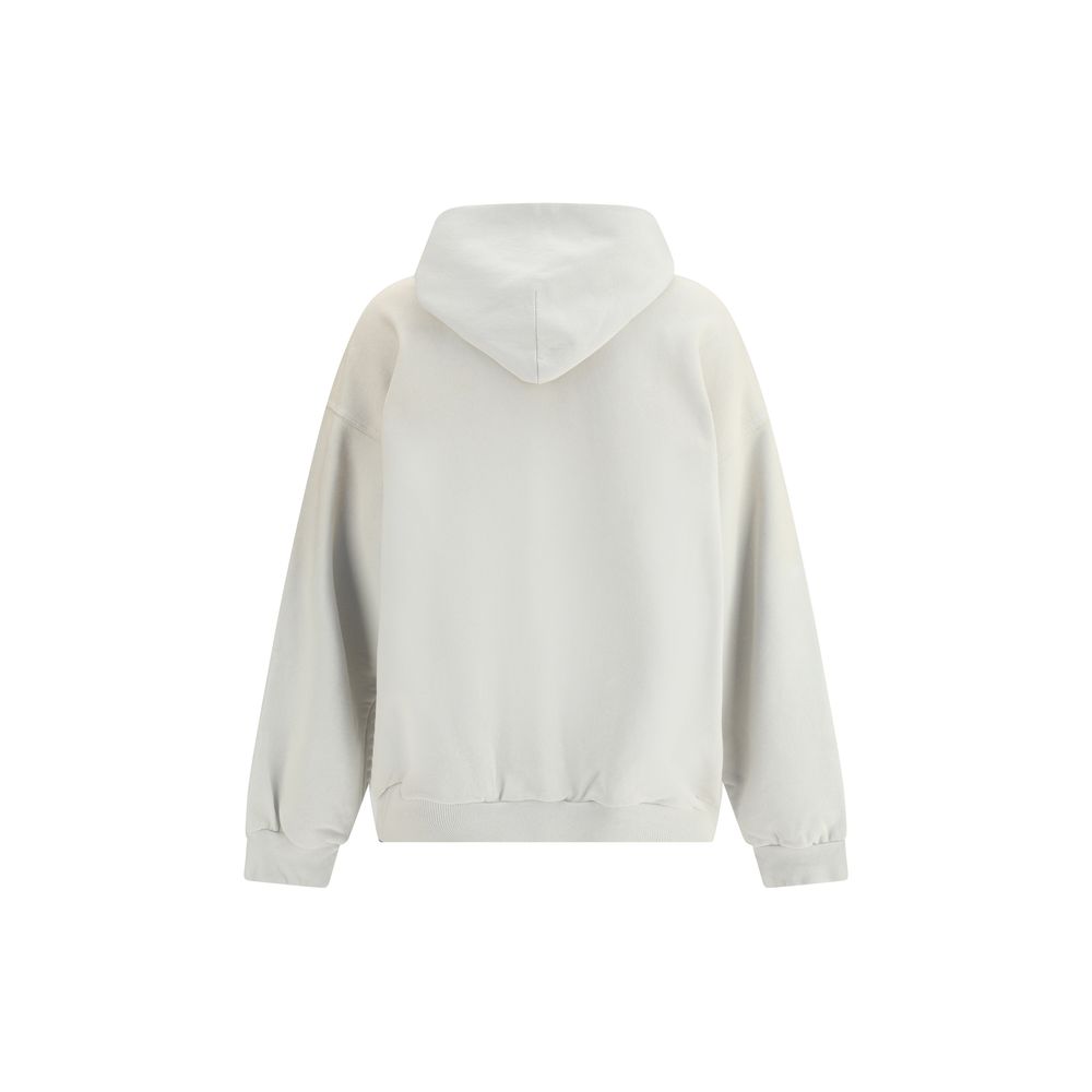 Balenciaga White Cotton Sweatshirt - Image 2