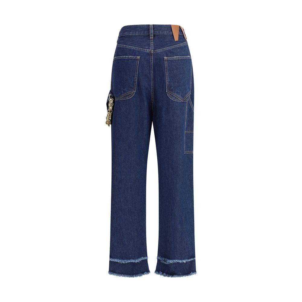 Darkpark Blue Cotton Jeans Denim - Image 2
