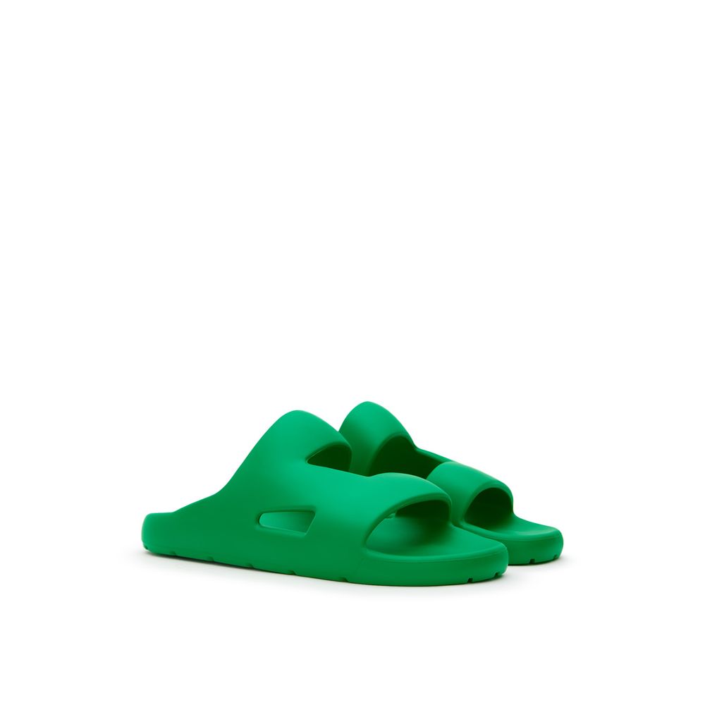 Bottega Veneta Green Cotton Slipper - Image 2